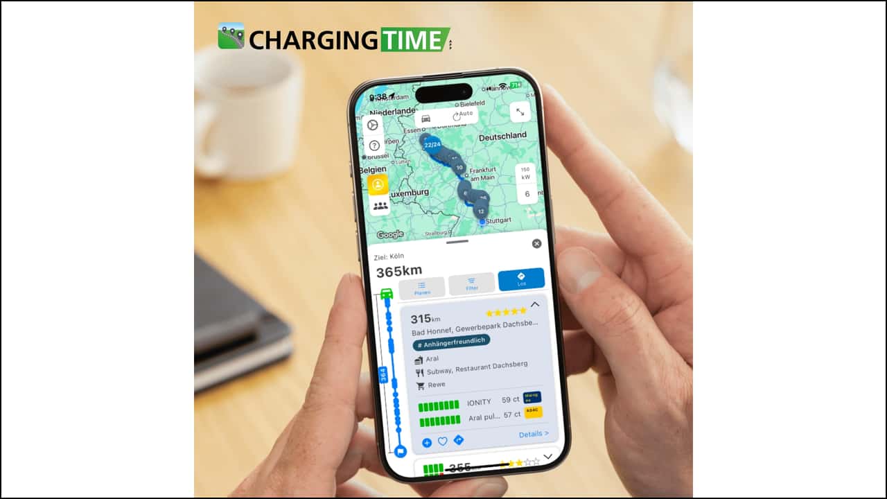 ChargingTime-App: Preisvergleich