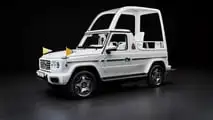 The First All-Electric Popemobile