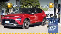 Hyundai Bayon 1.0 mild hybrid (2021), la prova dei consumi reali