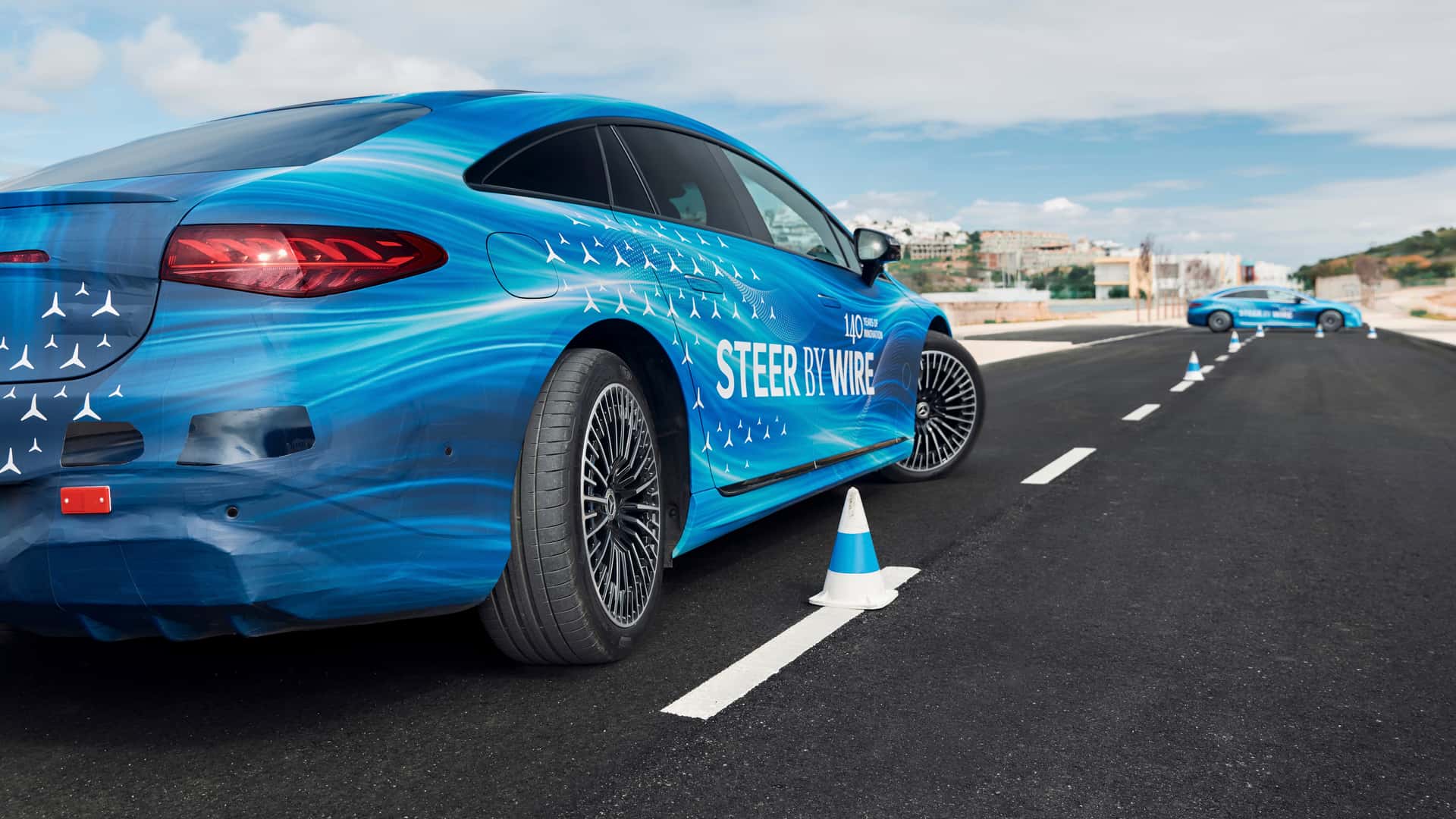 I Tried Mercedes' Futuristic New Steering Yoke. It's Better Than It Looks