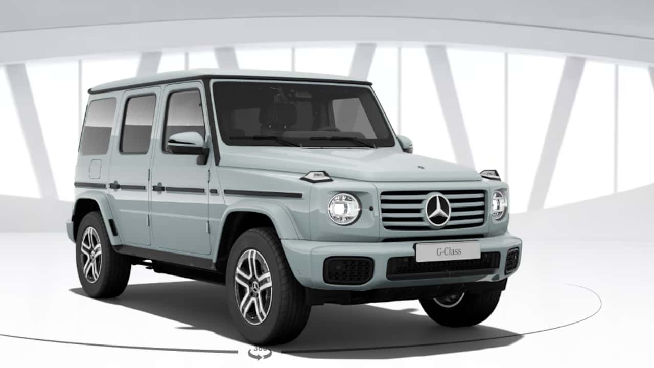 Mercedes G-Klasse EQ in der neuen Farbe 'Aquamint'