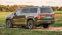 Ram Ramcharger SUV Rendering By Motor1