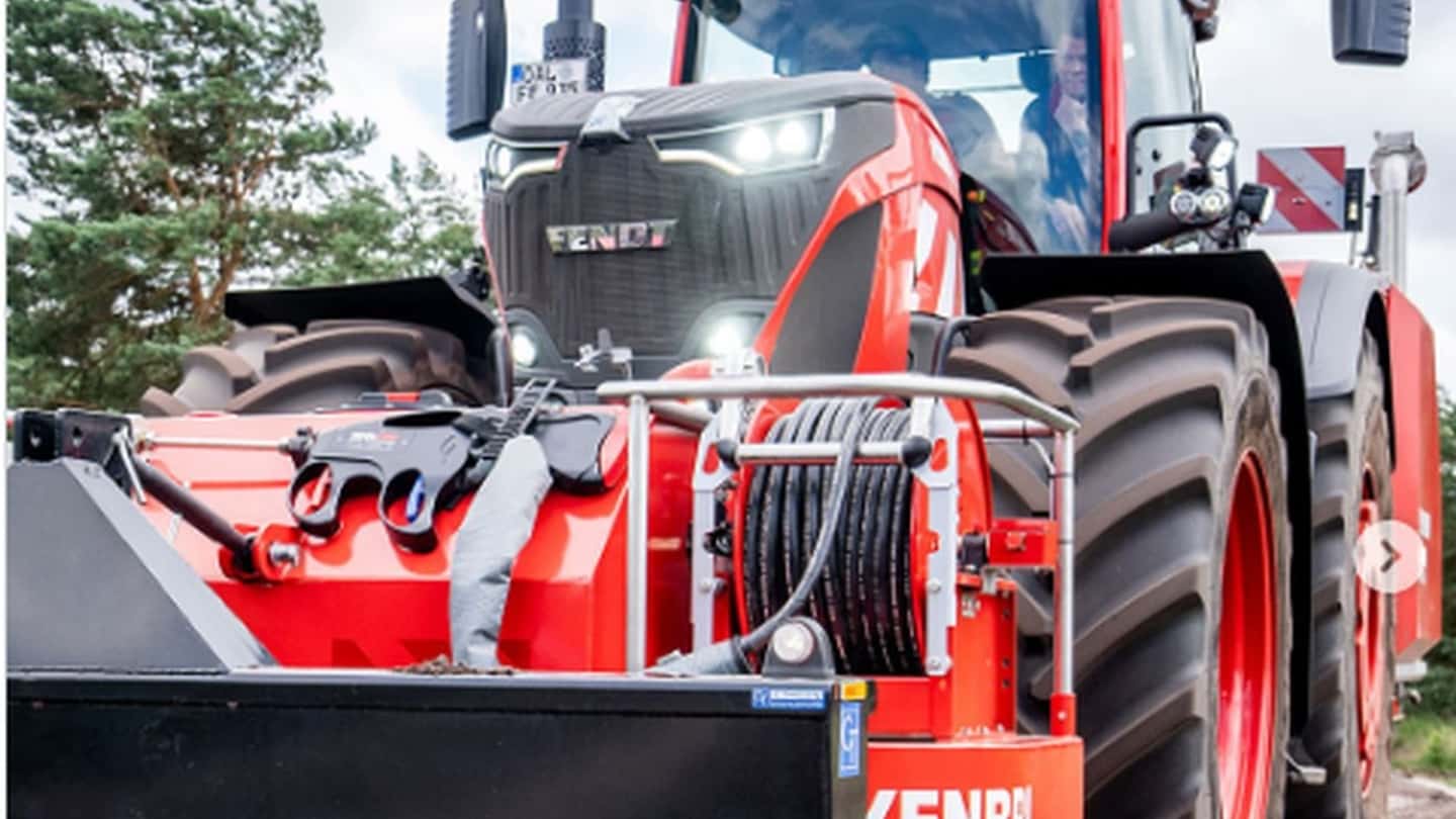 Fendt Agrifire Pro 4.500 trattore antincendio AIB