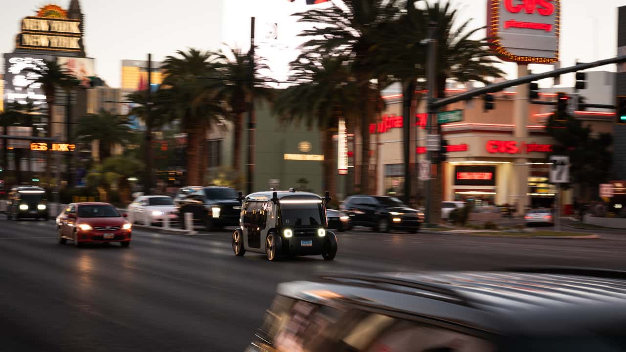 Zoox Robotaxi Las Vegas