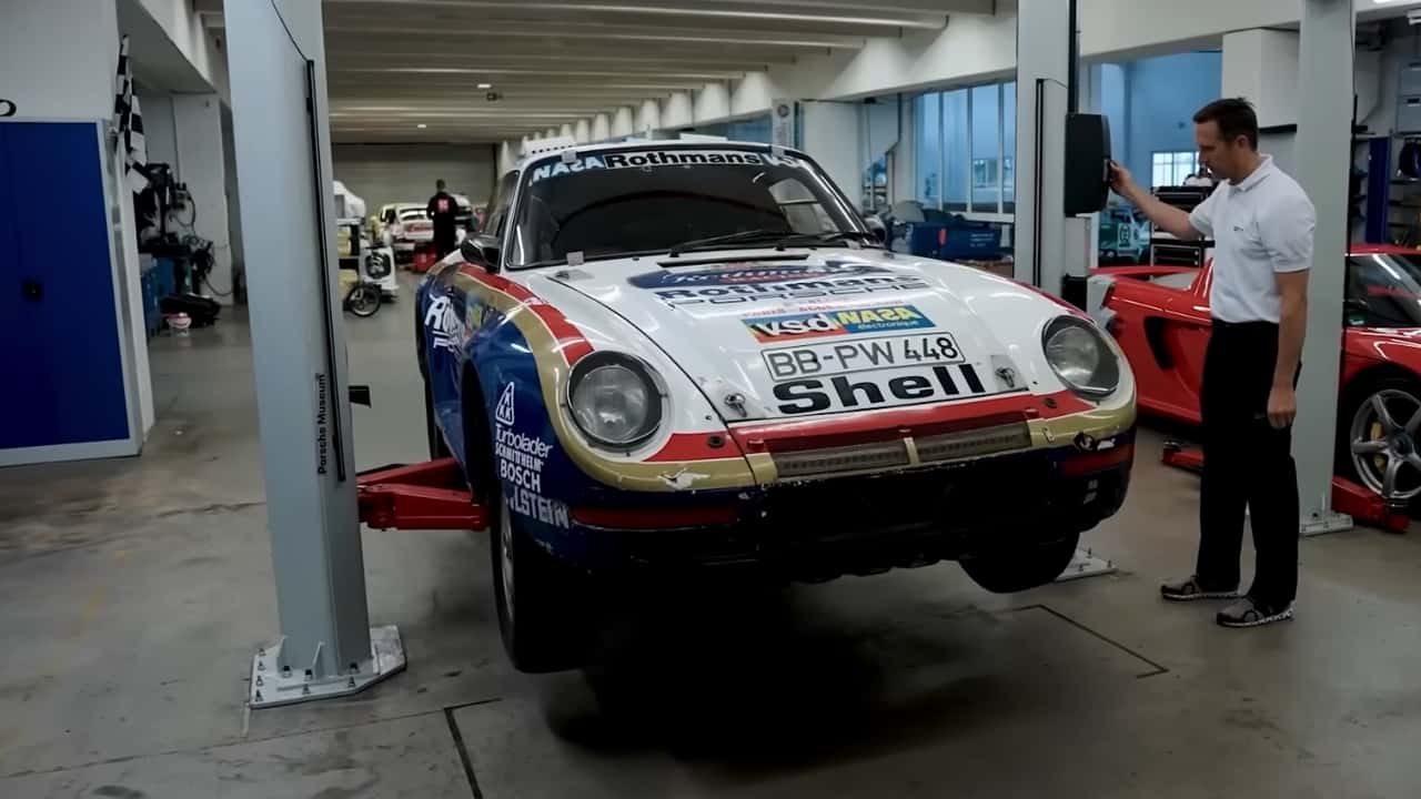 Watch This Restoration Of A Dakar Porsche 959