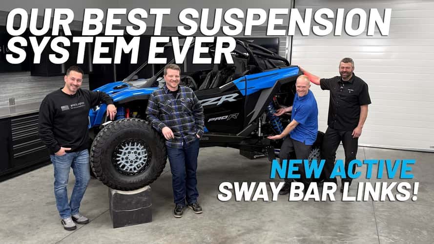 Polaris' New Side-By-Side Suspension Thinks And Adapts Faster Than You Can React