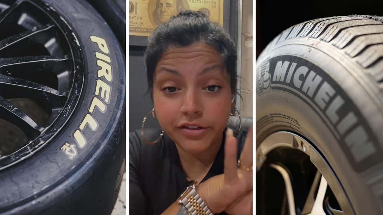  Man goes to tire shop.