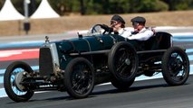 Sebastian Vettel drives the Aston Martin TT1