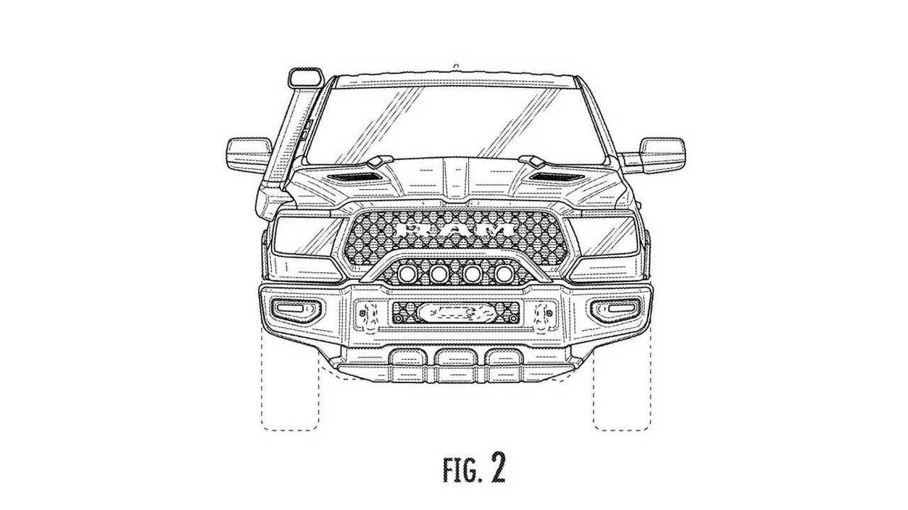 Ram 1500 Rebel OTG, i bozzetti
