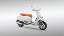 Lambretta G350 Special - Studio - White - Right Front Angle View