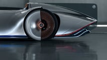 Concept à flèche argentée Mercedes Vision EQ (2018)