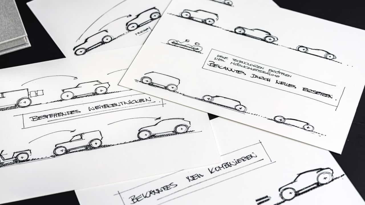 Porsche Design Sketches