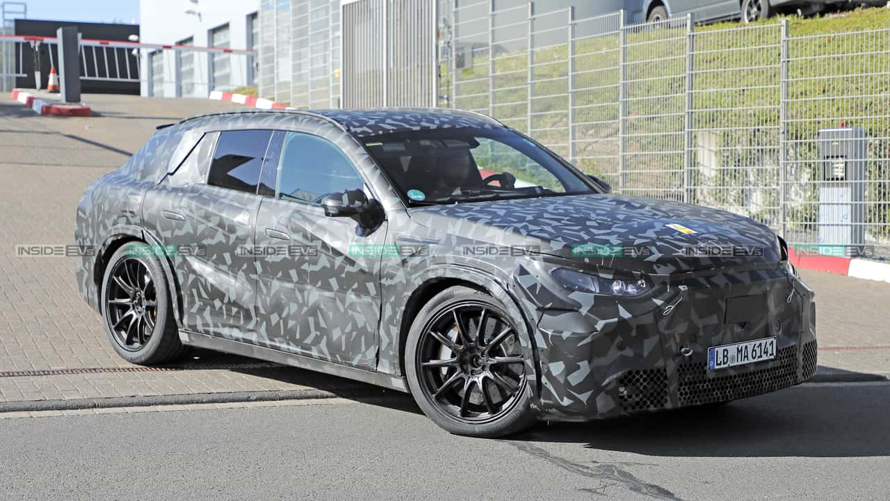Mercedes-AMG Elektro-SUV als Erlkönig (Mai 2025)