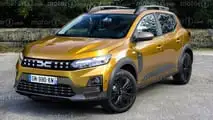 Dacia Sandero 2025 render