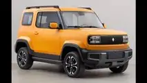 2023 Baojun Yep, vista frontale esterna a tre quarti
