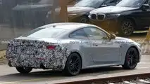 BMW Serie 4 Coupé restyling, le prime foto spia
