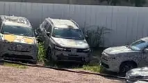 Protótipo do Duster ao lado de Boreal e Koleos 