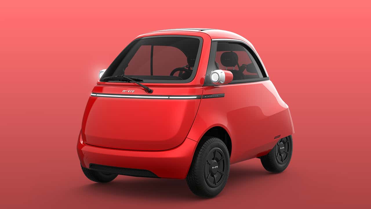 Microlino Lite in Milano Red Monocolor