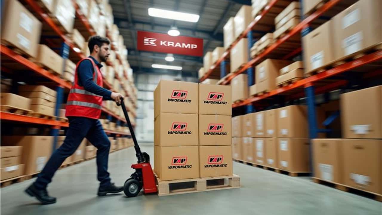 Kramp Italia nuovo distributore esclusivo Vapormatic