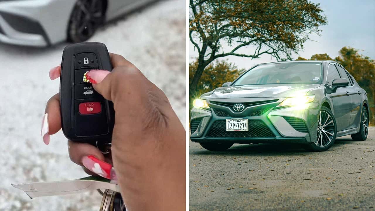 Driver Has Toyota Camry A Few Months