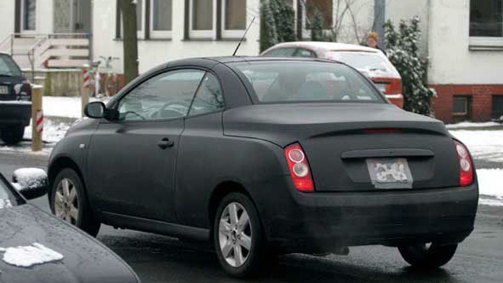 2006 Nissan Micra Coupe Convertible Spy Photos
