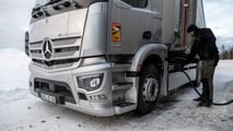 eActros in winter