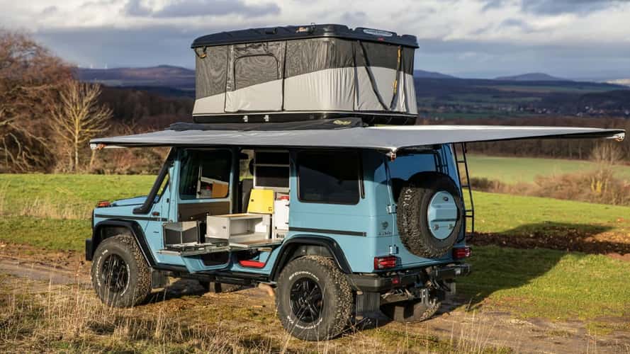 Convierte tu Mercedes-Benz Clase G en una camper 4x4 por poco dinero