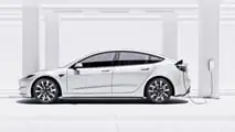 Tesla Model 3 (Highland) In China - charging (GB/T connector)