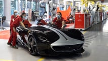 Produzione Ferrari, la ripartenza post Covid