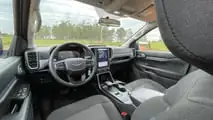 Interior da Ranger 3.0 V6 4x4 XLS 2024