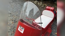 1964 Polaris Sno-Traveler - Front Left Overhead Closeup