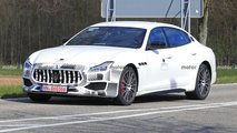 Maserati Quttroporte facelift spy photo