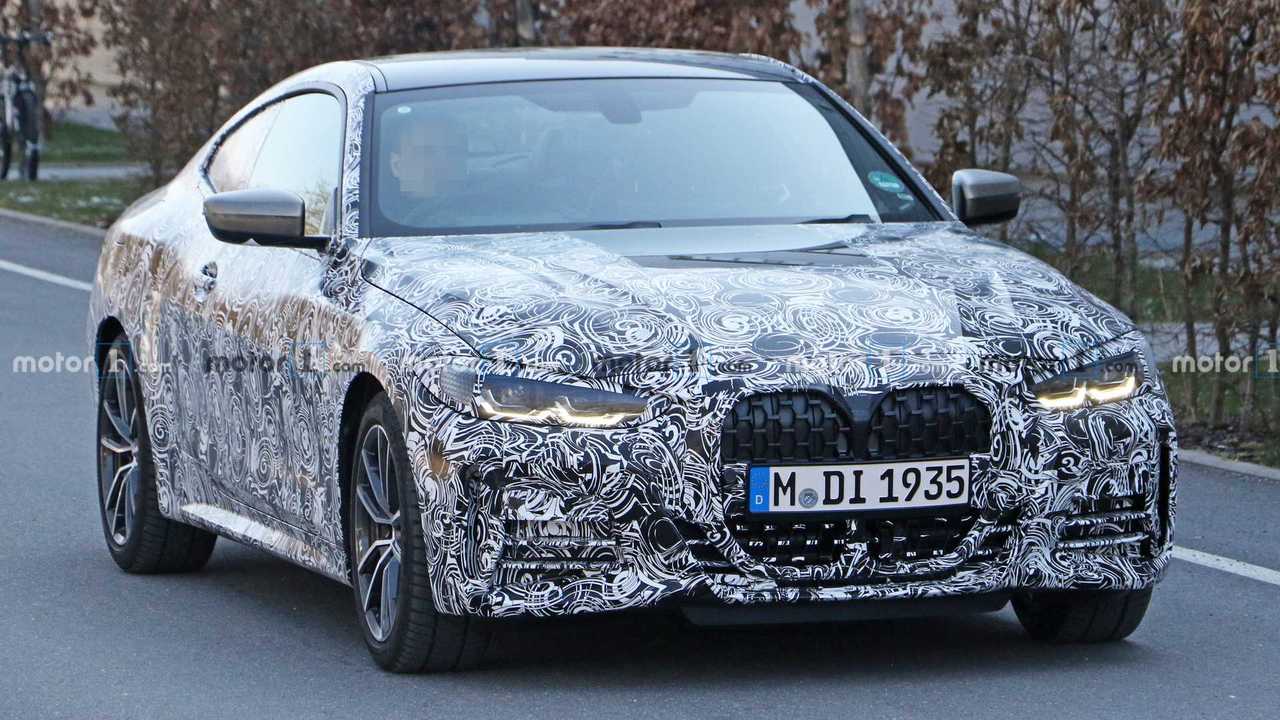 BMW 4 Series Coupe Spy Shots