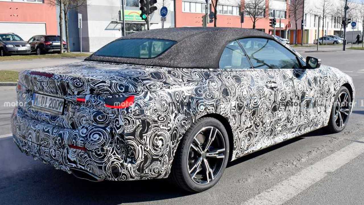 Nuova BMW Serie 4 Cabrio, le spy photo