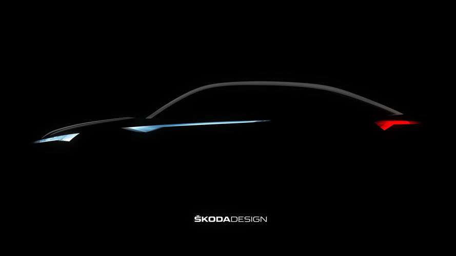 2017 Skoda VisionE teaser