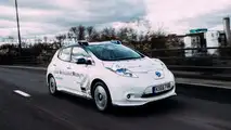 Nissan Leaf autonomous testing in London