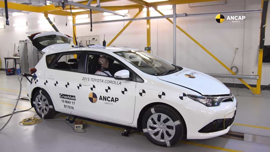 Toyota Corolla çarpışma testi