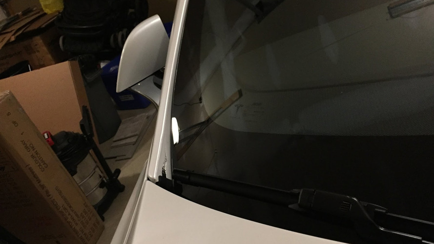 Tesla Model S Split A-Pillar
