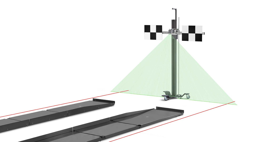Equipo de calibración Bosch ADAS