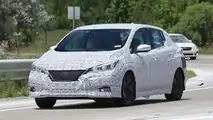 2018 Nissan Leaf casus fotoğrafları