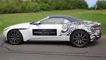Aston Martin DB11 Volante Spied Again