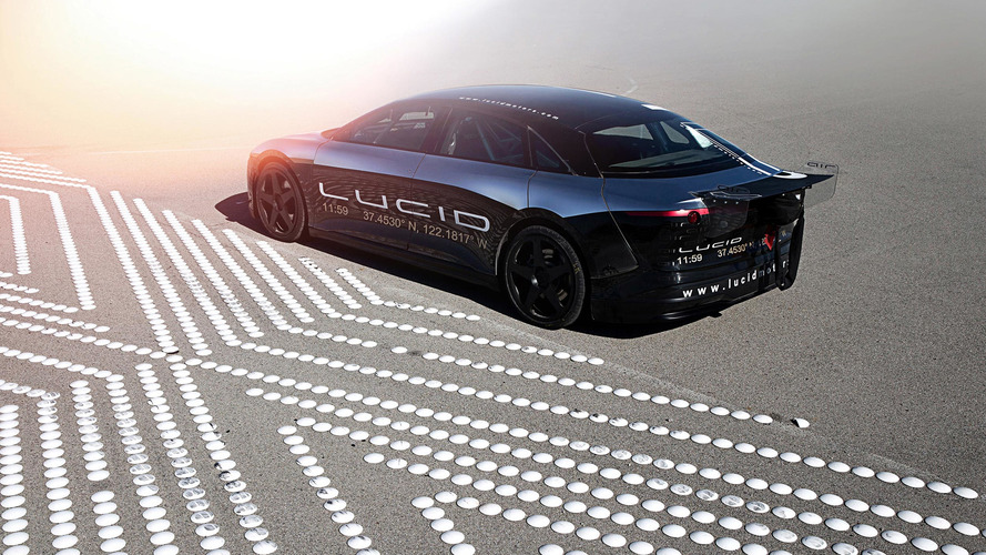 Lucid Air Alpha Speed Car