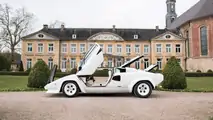 Gold-Plated Lamborghini Countach