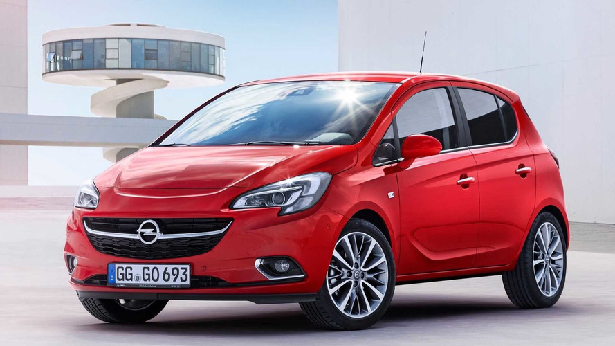 Opel Corsa rojo