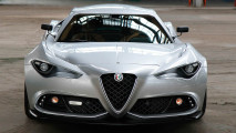 Ein Alfa 4C mit Maulwurf-Optik