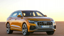 Der Audi Q8 startet