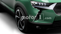 DS3 Crossback Elettrica Rendering