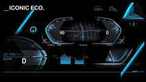 BMW zeigt digitales Instrumentendisplay