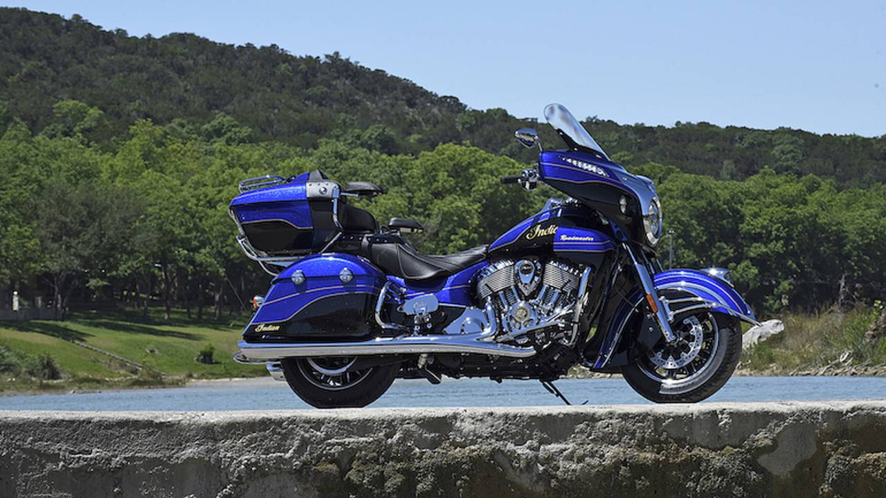 <em>The Roadmaster Elite is stupid expensive, but it's really just a Chieftain with lower fairing and a top box.</em>