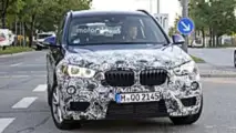 BMW X1 facelift spy photo